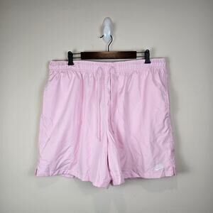 Nike Men's Club Woven Flow Shorts Sz XL Pink Foam Drawstring Pockets FN3307-663